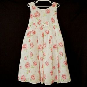 Girls Size 8 "George" Spring Summer Easter Dress